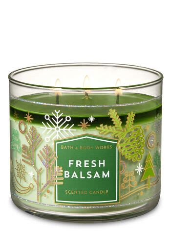 Fresh Balsam 3-Wick Candle | Bath & Body Works