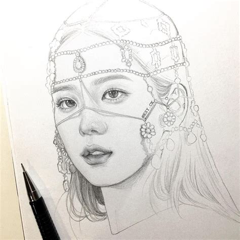 Image may contain: 1 person, drawing | Kpop drawings, Fan art drawing, Cool art drawings