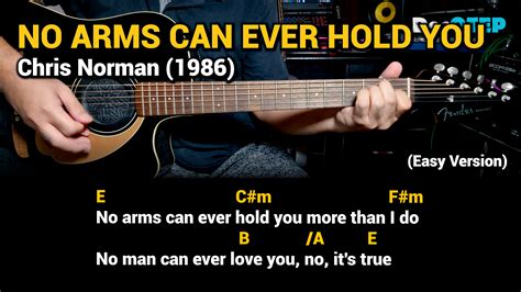 No Arms Can Ever Hold You - Chris Norman (Easy Guitar Chords Tutorial ...