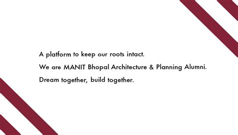 MANIT Bhopal Archi. & Planning Alumni