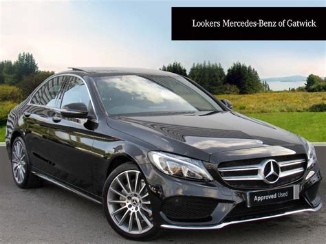 Mercedes-Benz C Class C 220 D 4MATIC AMG LINE PREMIUM (black) 2017-09 ...