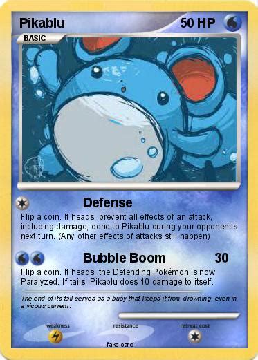 Pokémon Pikablu 43 43 - Defense - My Pokemon Card