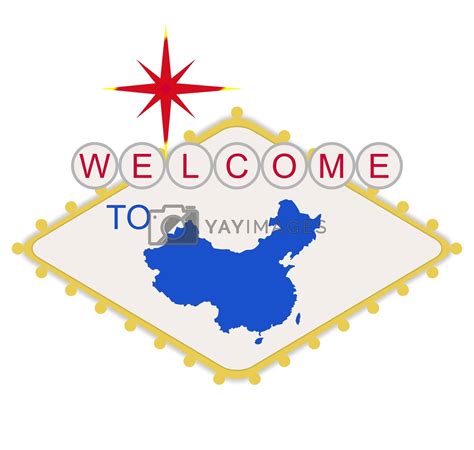 Welcome to China sign by speedfighter Vectors & Illustrations with ...