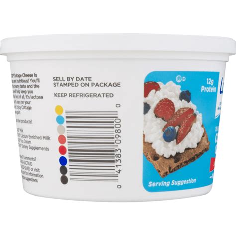 LACTAID Cottage Cheese, Small Curd, 1% Milkfat, Lactose Free, Lowfat (16 oz) - Instacart