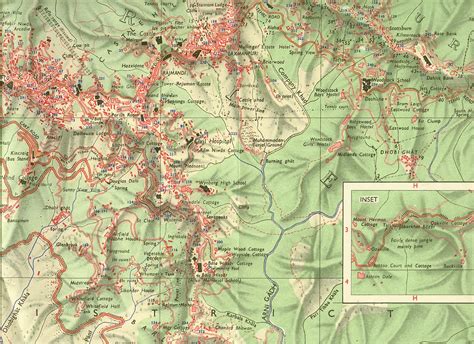 Map of Landour, Mussoorie, India | Countries Beginning with I