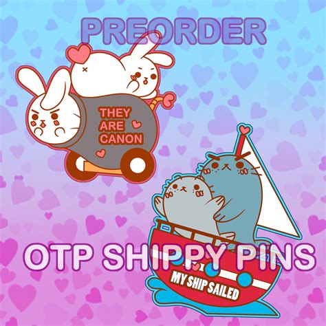 PREORDER OTP Ship/Pairing Enamel Pins Badge | Etsy