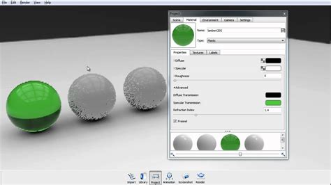 KeyShot 3 - Material Creation - Lesson 01: Overview - YouTube