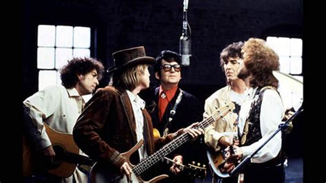 The Traveling Wilburys George Harrison Bob Dylan Tom Petty Jeff Lynne ...