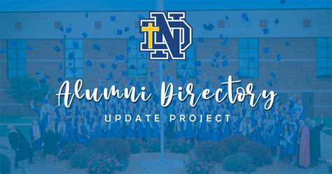 Notre Dame Alumni Directory Update - Notre Dame Regional High School