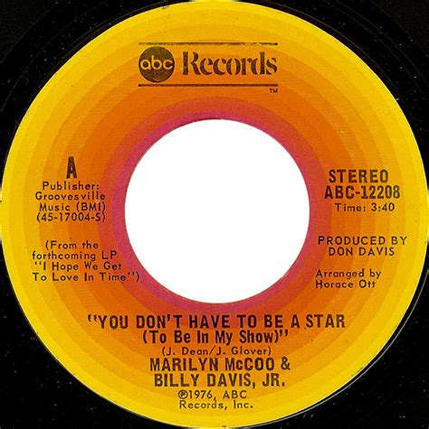 Marilyn McCoo & Billy Davis, Jr.* - You Don't Have To Be A Star (1976 ...