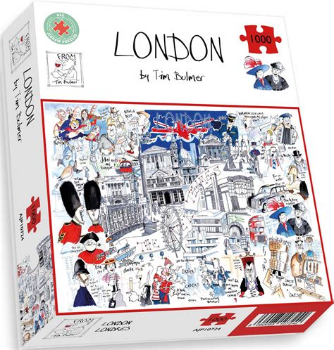 Map of London, 1000 Pieces, All Jigsaw Puzzles | Puzzle Warehouse