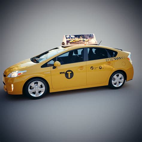 3d model toyota prius 2014 new york