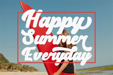 Retro Summer Font - Dfonts