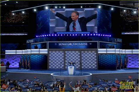 Tim Kaine Accepts Vice Presidential Nomination at Democractic National ...