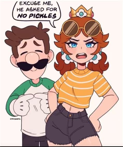 Daisy x Luigi - Meme by IIIMidnight_WolfIII :) Memedroid