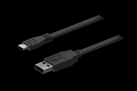 USB 2.0 TYPE A TO MICRO-USB TYPE B CABLE