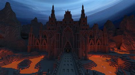 Check out this! lava castle build. : r/Minecraft