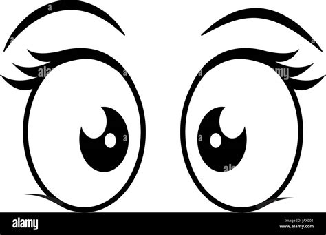 cartoon eyes icon Stock Vector Image & Art - Alamy