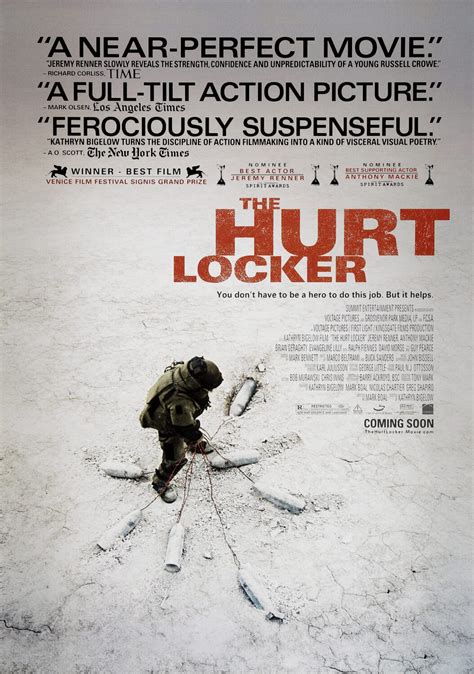 The Hurt Locker Movie Poster - Classic 00's Vintage Poster - prints4u