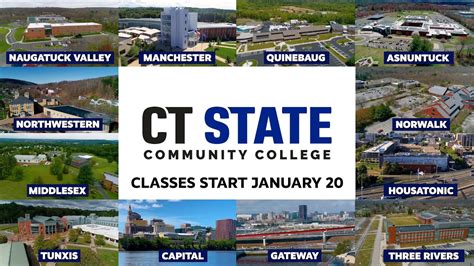 CT Community Colleges - Classes Start 1/20/2023 - YouTube