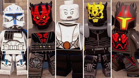 Lego Star Wars The Clone Wars Characters