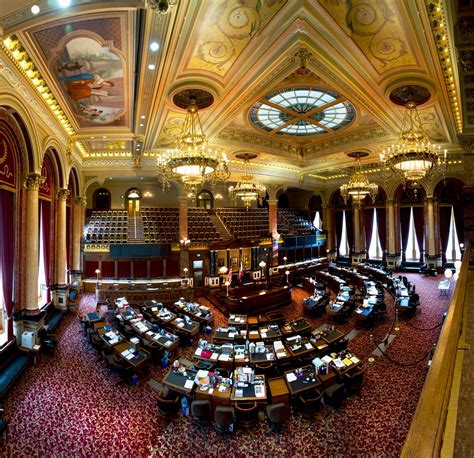 Iowa State Senate Chambers | The Iowa State Senate from abov… | Flickr