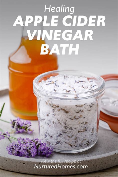 Healing Apple Cider Vinegar Bath Recipe - Nurtured Homes | Recipe | Apple cider vinegar bath ...