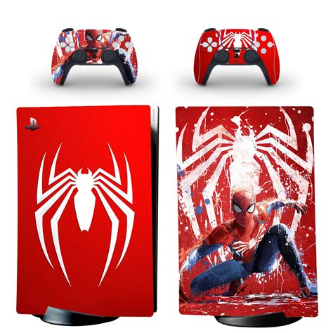 Spider-Man Skin Sticker Decal For PS5 Digital Edition Design 1 ...