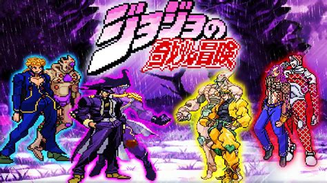 My FIRST Time Playing JoJo's Bizarre Adventure MUGEN - YouTube