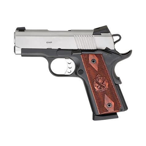 SPRINGFIELD ARMORY 1911 EMP 9MM STAINLESS 3" COMPACT PI9209L ...