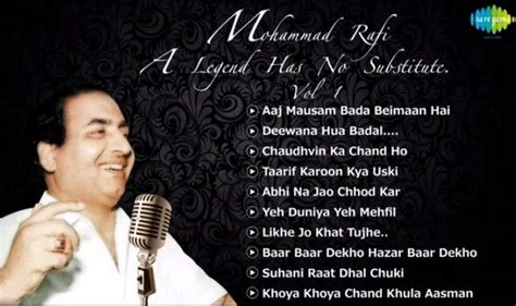 Mohammed Rafi birthday special: Top 10 songs jukebox of India’s favourite playback singer ...