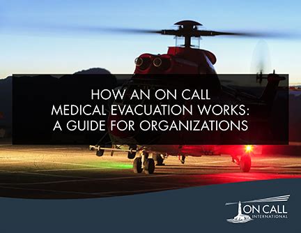 Behind the Scenes: How a Medical Evacuation Works | On Call ...