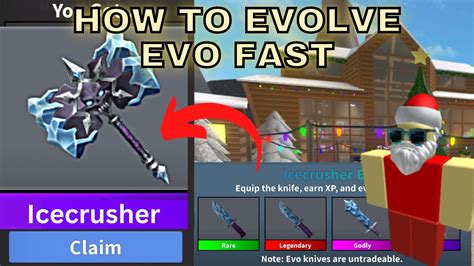 Buying NEW ICECRUSHER EVO In MM2 CHRISTMAS UPDATE! (How To Evolve Evo ...