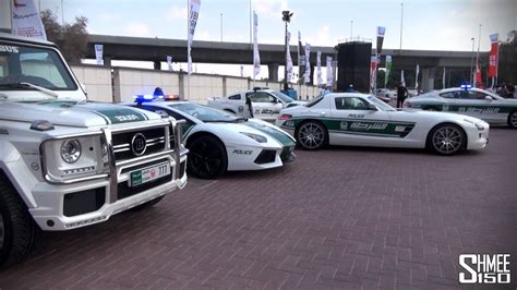 Dubai Police Supercars - Brabus B63S, Aventador, SLS, Roush, Bentley ...