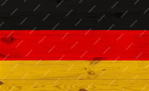 Premium Photo | Flag of germany flag drawing on wooden board art ...