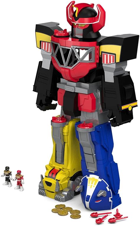 Fisher-Price Imaginext Power Rangers Morphin Megazord - Walmart.com ...