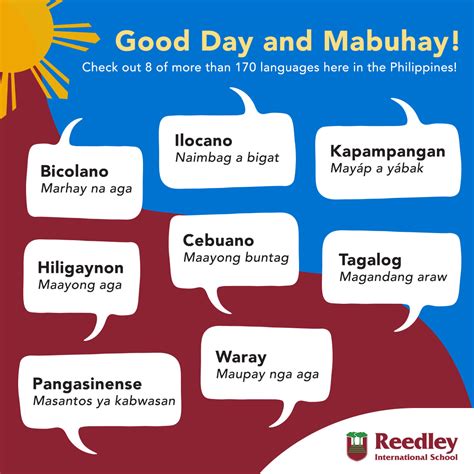 Reedley International School Philippines Magandang Araw!, 42% OFF