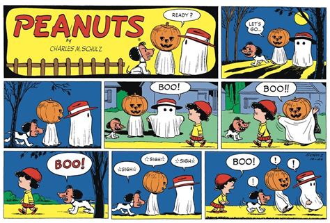 Peanuts Comics Halloween