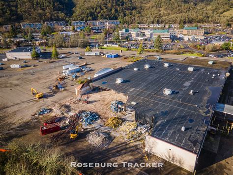 Roseburg Winco Update: Demolition of Old Kmart Building Begins