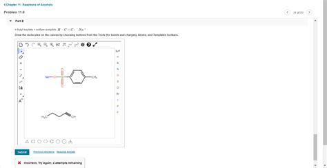 Solved Part D the tosylate of cyclohexylmethanol + excess | Chegg.com