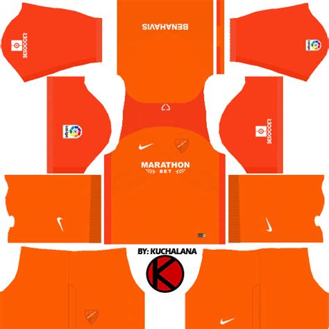 Malaga CF 2017/18 - Dream League Soccer Kits - Kuchalana