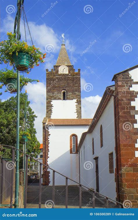 Funchal, Madeira, Funchal Cathedral. Stock Image - Image of funchal, temple: 106500289