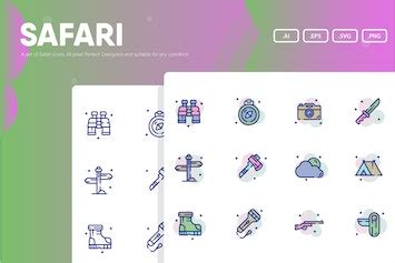 Item: Safari Icon Pack by inspirasign - shared by G4Ds