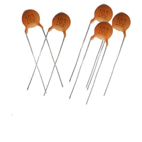 10NF 100V Ceramic Disc Capacitor - Single Layer Capacitor and Ceramic ...