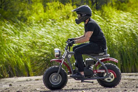 Cheap thrills: Racing custom Coleman mini bikes with Icon | Bike EXIF