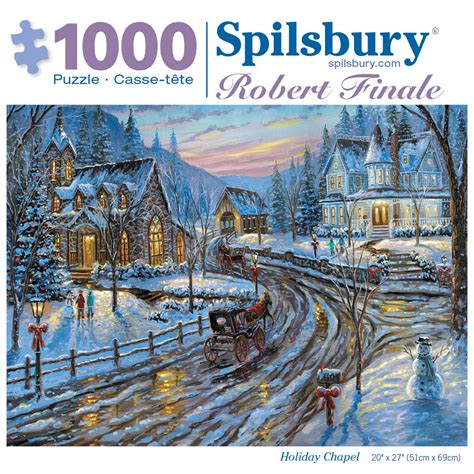 Holiday Chapel 1000 Piece Jigsaw Puzzle | Spilsbury