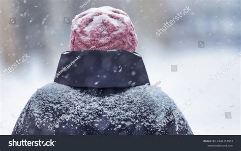 Man Outdoors Winter Clothes During Blizzard Stock Photo 2246152953 | Shutterstock