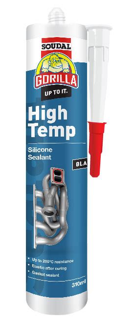 Gorilla High Temp Silicone Sealant | Automotive Sealants | Soudal