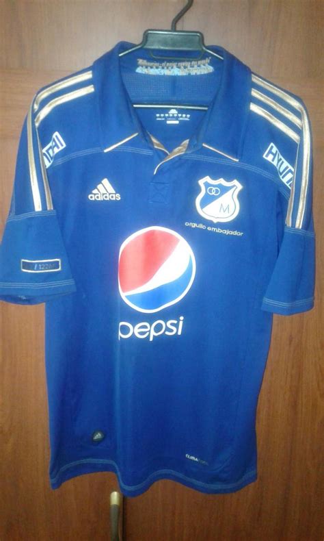 Millonarios Home Camiseta de Fútbol 2012.