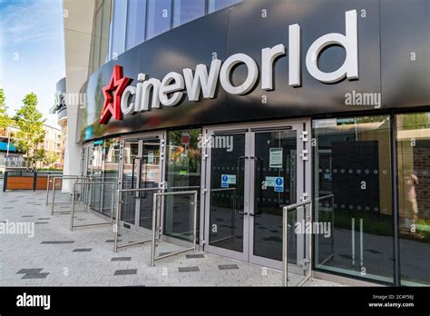 LONDON, ENGLAND - JUNE 26, 2020: Cineworld Cinema in South Ruislip ...